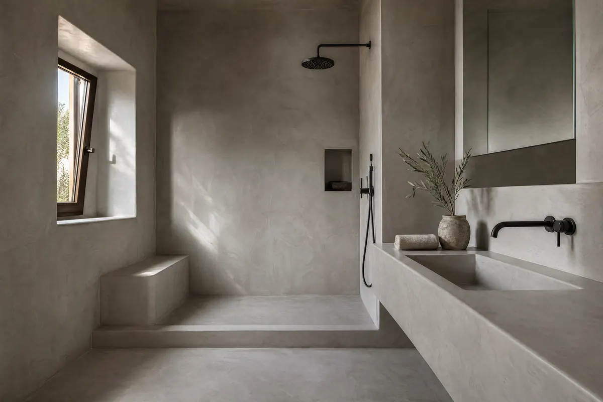 Baño continuo en MicroStone